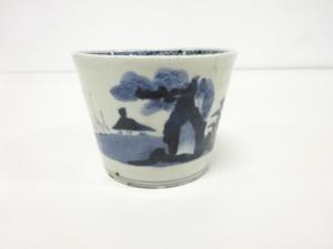 古伊万里　染付　蕎麦猪口